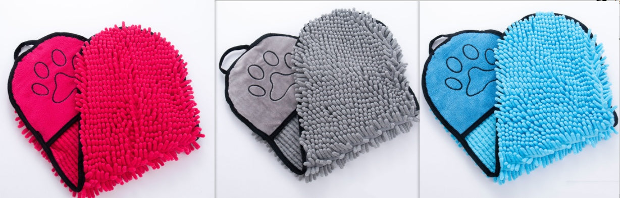 Super Absorbent Pet Bath Towel – Quick Dry Microfiber Robe