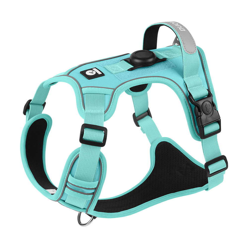 Adjustable No-Pull Dog Harness – Reflective & Comfortable Vest