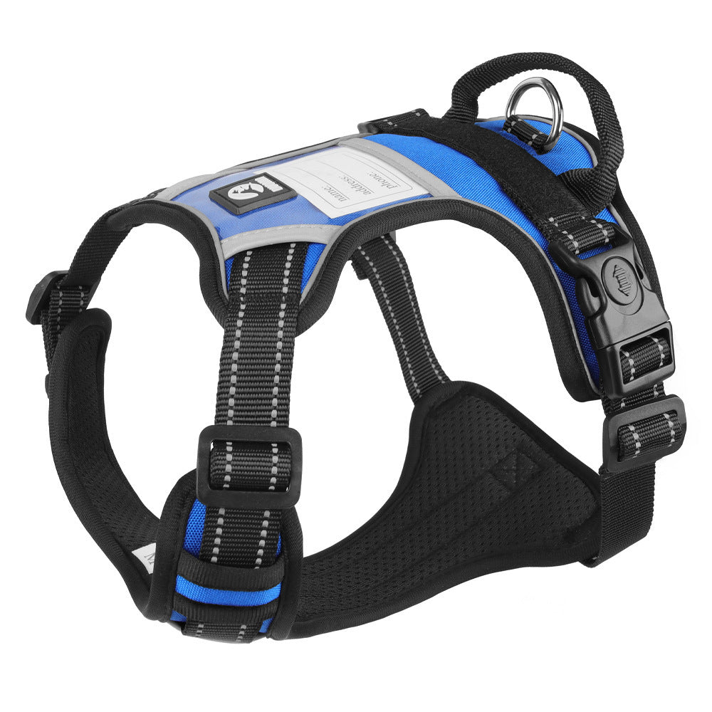 Adjustable No-Pull Dog Harness – Reflective & Comfortable Vest
