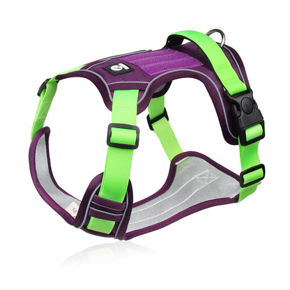 Adjustable No-Pull Dog Harness – Reflective & Comfortable Vest