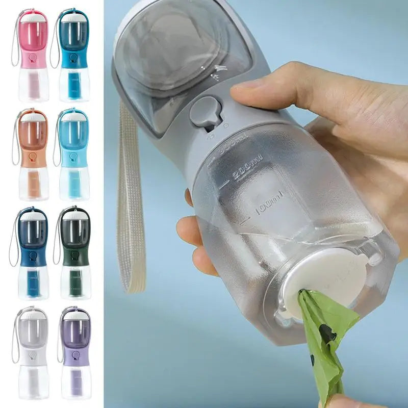 3-in-1 Portable Dog Water Bottle
