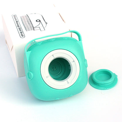 Silicone Bath Brush – Shampoo Dispenser for Dogs & Cats