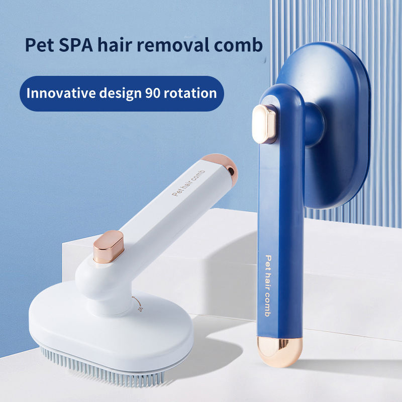 Self-Cleaning Pet Hair Brush – For Dogs & Cats