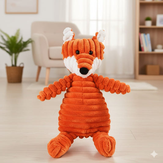 Vocal Animal Plush Toy – Durable Squeaky Dog Toy