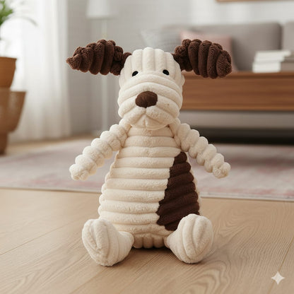 Vocal Animal Plush Toy – Durable Squeaky Dog Toy