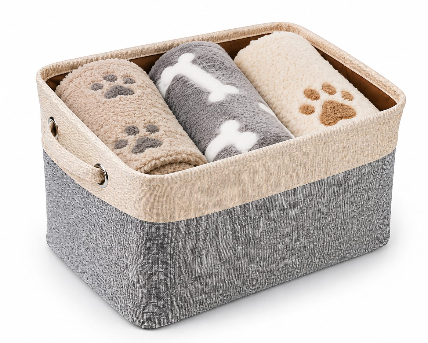 Stylish Dog Toy Storage Basket
