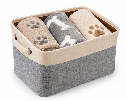 Stylish Dog Toy Storage Basket