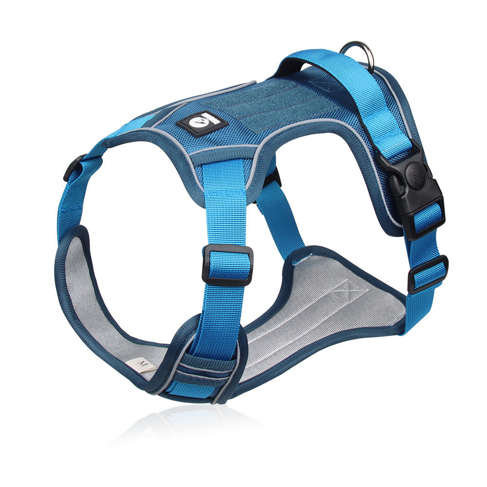 Adjustable No-Pull Dog Harness – Reflective & Comfortable Vest