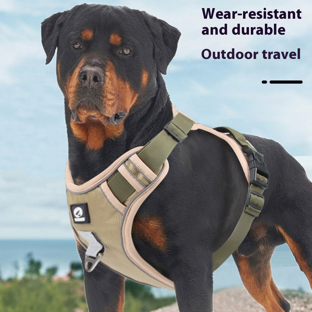 Adjustable No-Pull Dog Harness – Reflective & Comfortable Vest